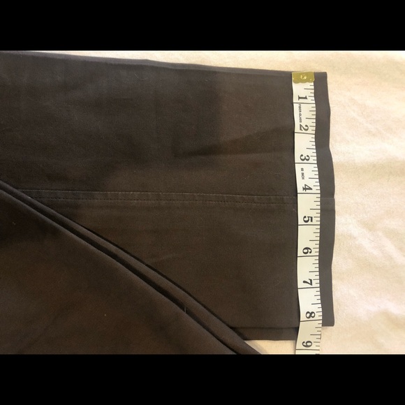THEORY brown cotton pants - Picture 3 of 9